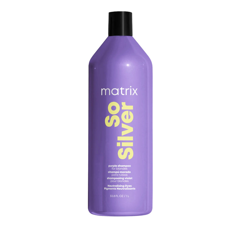 Total Results - So Silver Purple Shampoo for Blonde and Silver Hair