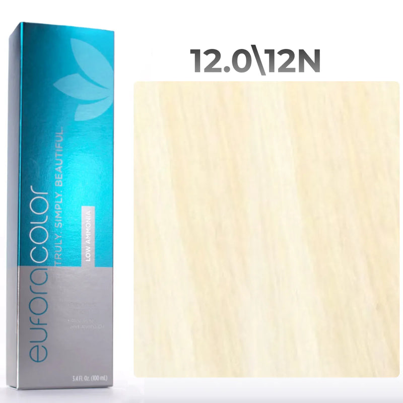 12.0\12N - Ultra Light Natural Blonde - Low Ammonia - 100ml