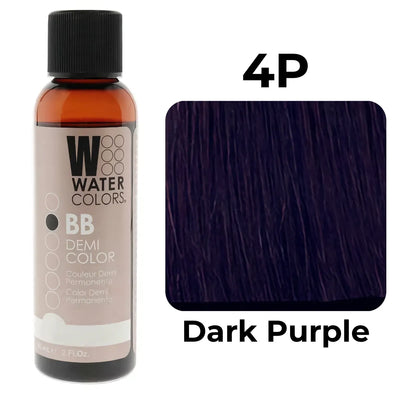 4P - Dark Purple - Watercolors BB Demi