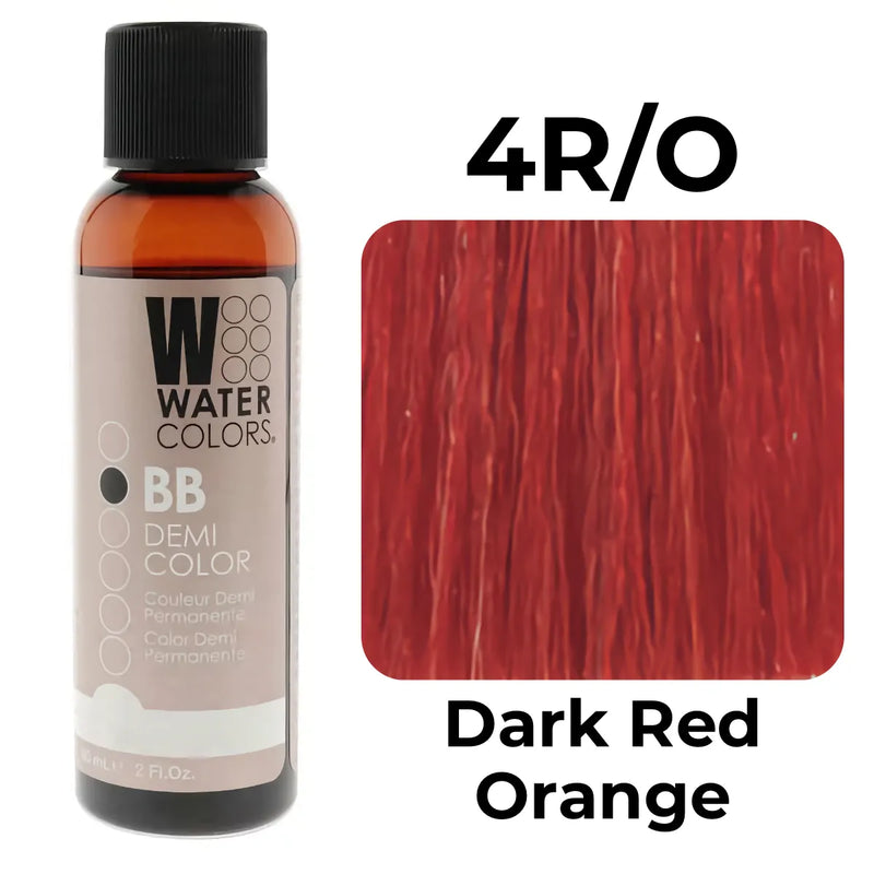 4R/O - Dark Red Orange - Watercolors BB Demi