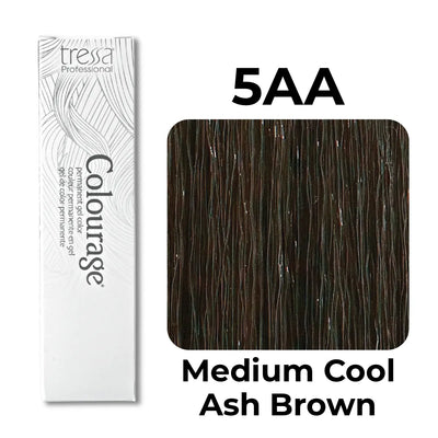 5AA - Medium Cool Ash Brown - Colourage