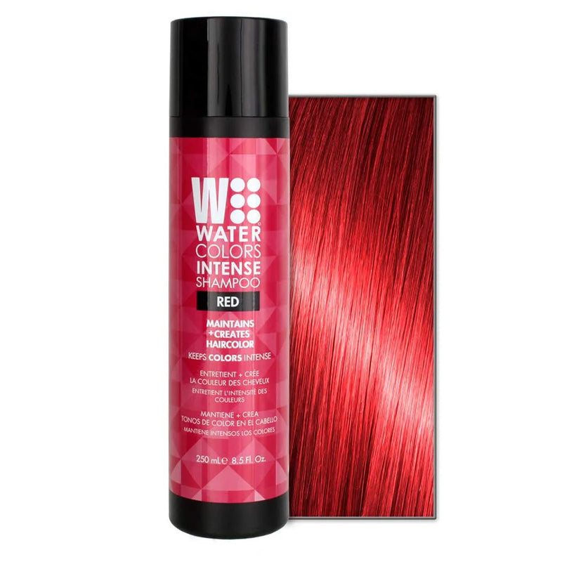 Red - Watercolors Intense Shampoo - 250ml / 8.5oz.