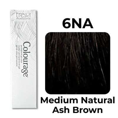 6NA - Medium Natural Ash Brown - Colourage