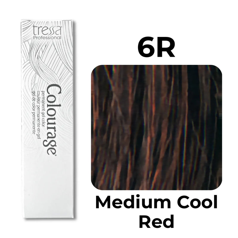 6R - Medium Cool Red - Colourage