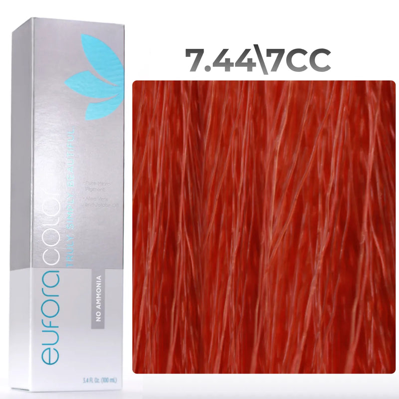 7.44\7CC - Medium Intense Copper Blonde - No Ammonia - 100ml