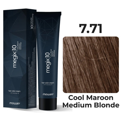 7.71 - Cool Maroon Medium Blonde - 100ml