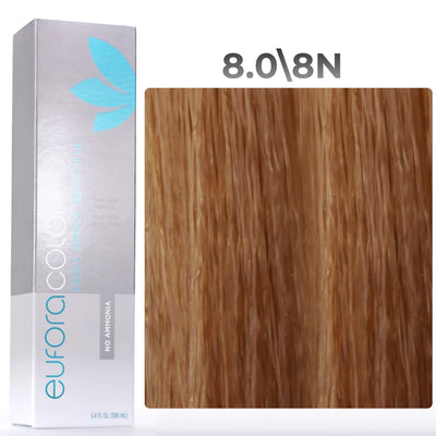 8.0\8N - Light Natural Blonde - No Ammonia - 100ml