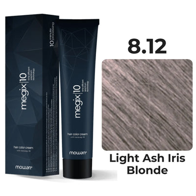 8.12 - Light Ash Iris Blonde - 100ml