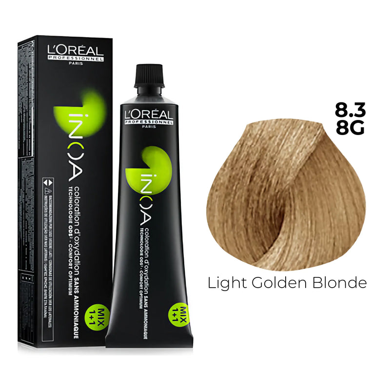 8.3/8G - Light Golden Blonde -Inoa Gold Naturals