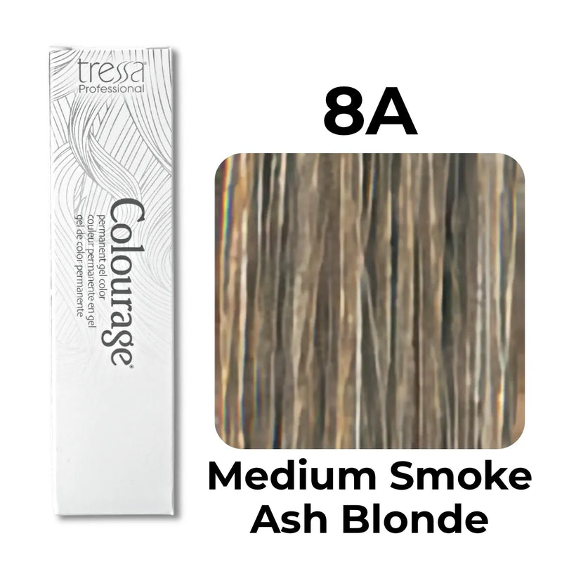 8A - Medium Smoke Ash Blonde - Colourage