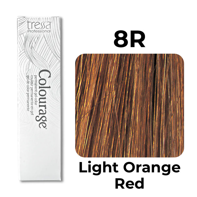 8R - Light Orange Red - Colourage