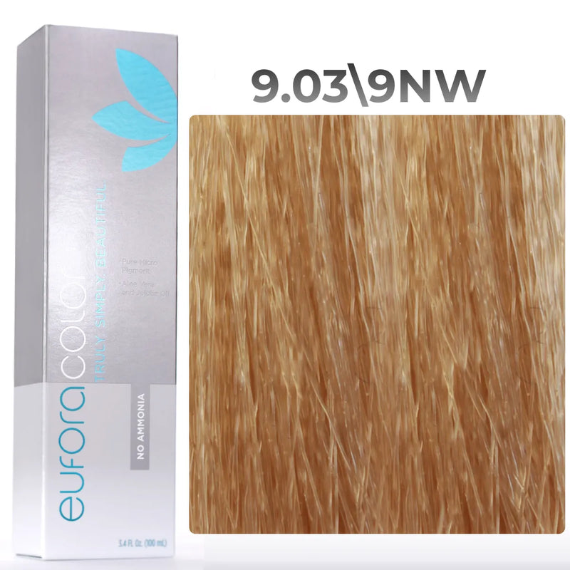 9.03\9NW - Very Light Natural Warm Blonde - No Ammonia - 100ml
