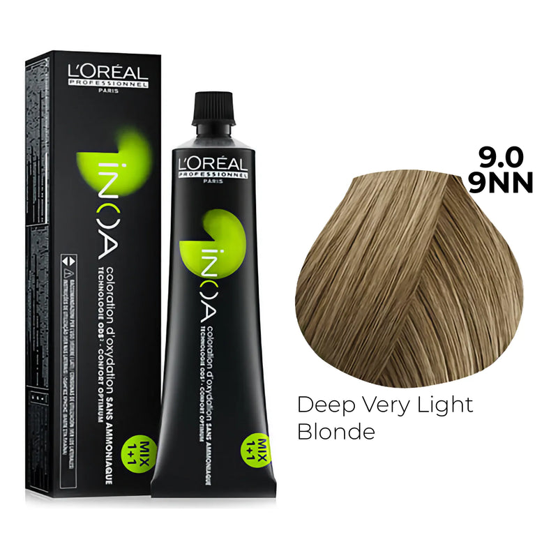 9.0/9NN - Deep Very Light Blonde - Inoa Naturals