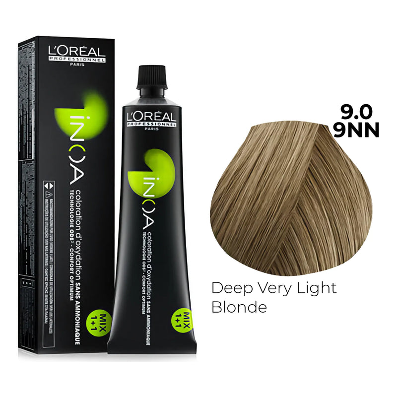 9nn Color 9.0/9NN - Deep Very Light Blonde - Inoa Naturals – International Beauty ...