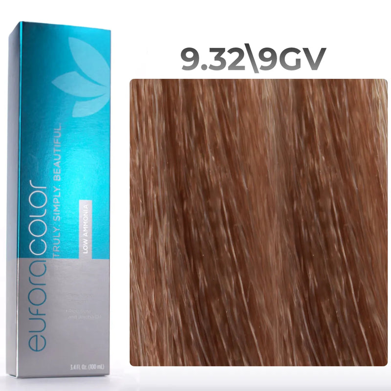9.32\9GV - Very Light Beige Blonde - Low Ammonia - 100ml