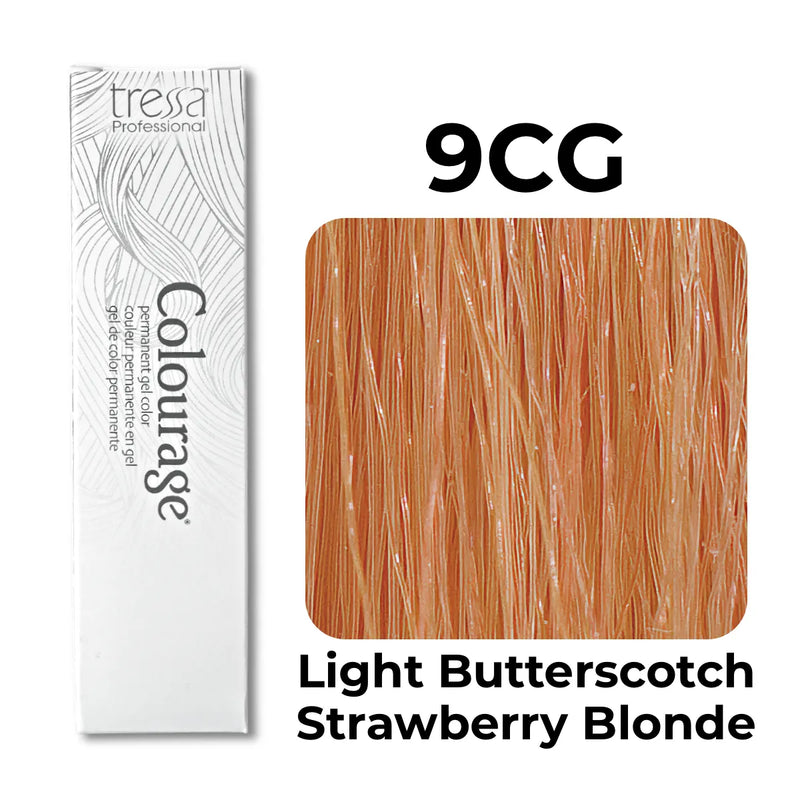 9CG - Light Butterscotch Strawberry Blonde - Colourage