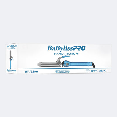 BaBylissPRO 1-1/4" Nano-Titanium & Ceramic Curling Iron