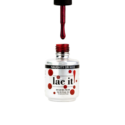 Lac It Gel Polish - Holiday Collection - 15ml 80503 - Naughty Or Nice
