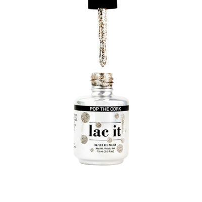 Lac It Gel Polish - Holiday Collection - 15ml 80505 - Pop The Cork