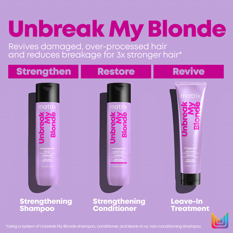 Total Results - Unbreak My Blonde Reviving Leave In Treatment