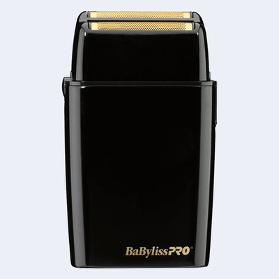 BaBylissPRO FoilFX02 Cordless Black Metal Double Foil Shaver