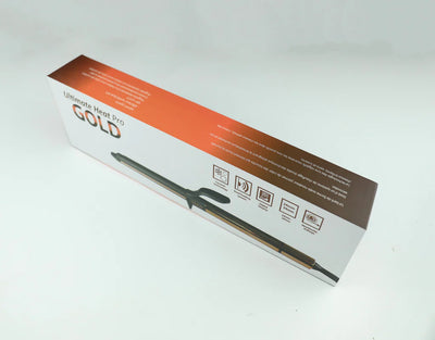 Ultimate Heat Pro (Gold) Curling Iron 24mm/34mm