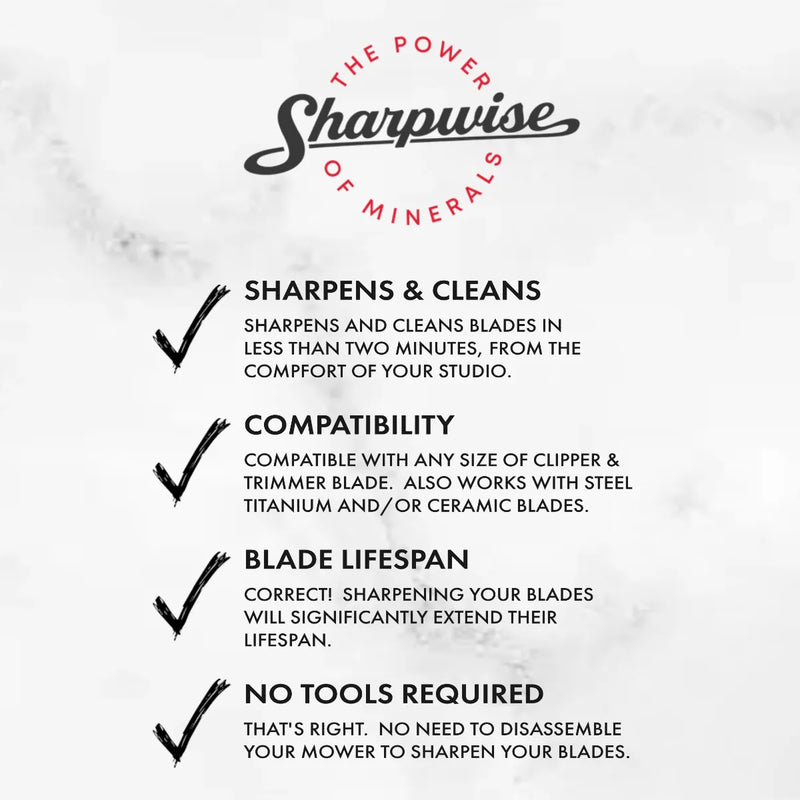 The Sharpwise Co. - Sharpening Minerals for Trimmers - INDIVIDUAL