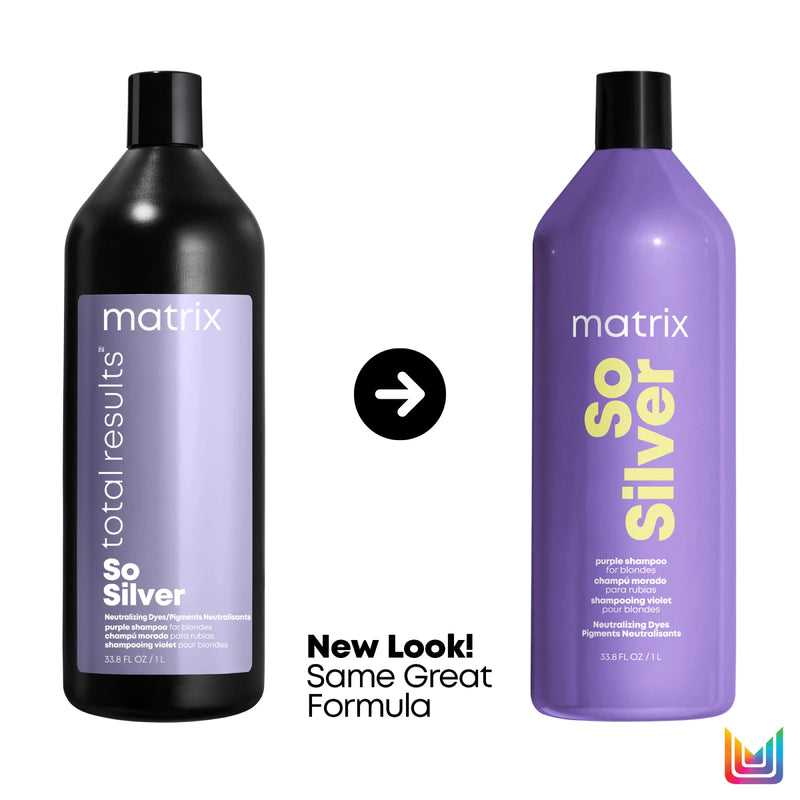 Total Results - So Silver Purple Shampoo for Blonde and Silver Hair