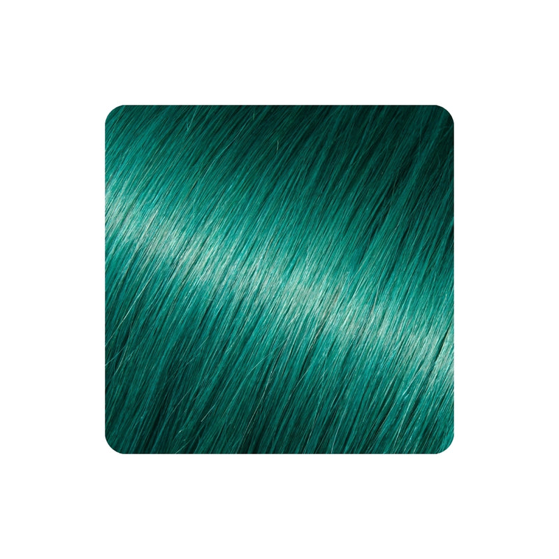 Tape-In - 18in - Straight Teal - Peggy
