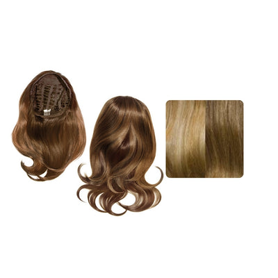 Balmain Half Wig Memory Hair - 22in L.A. 8Cg/6Cg Ombre