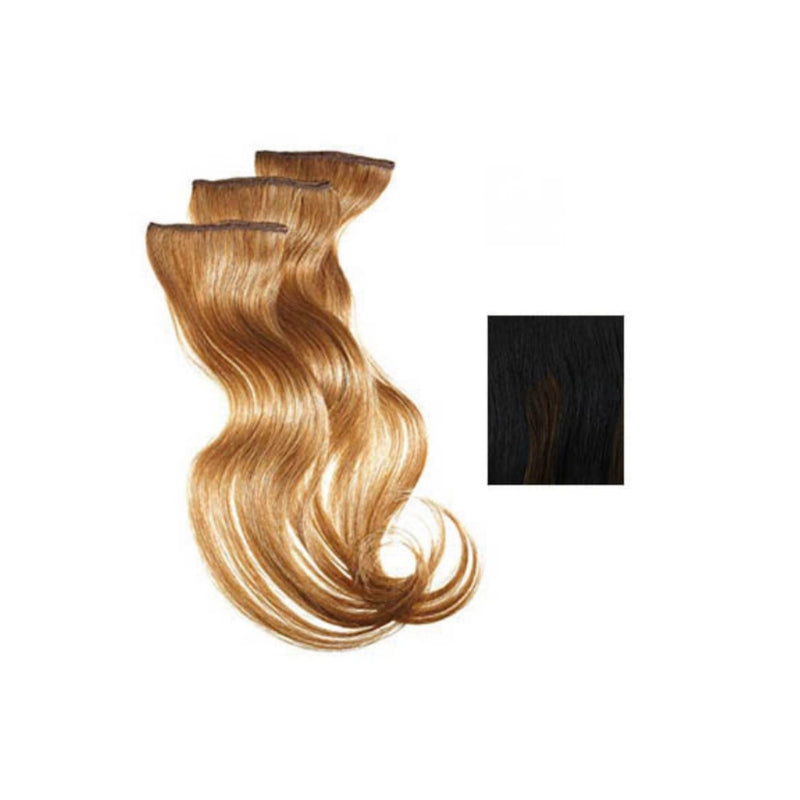 Balmain Double Hair Weft Extension - 3pcs Dark Brown Ombre 3.4