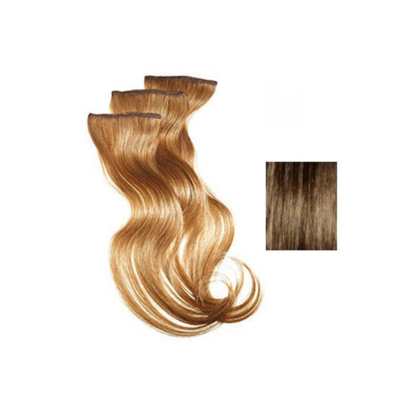 Balmain Double Hair Weft Extension - 3pcs Nat Ash Blonde Ombre 5A.7A