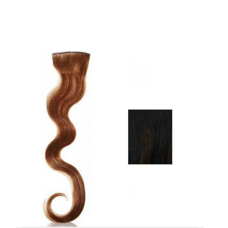 Balmain Double Hair Weft Extension Dark Brown Ombre 3.4Om