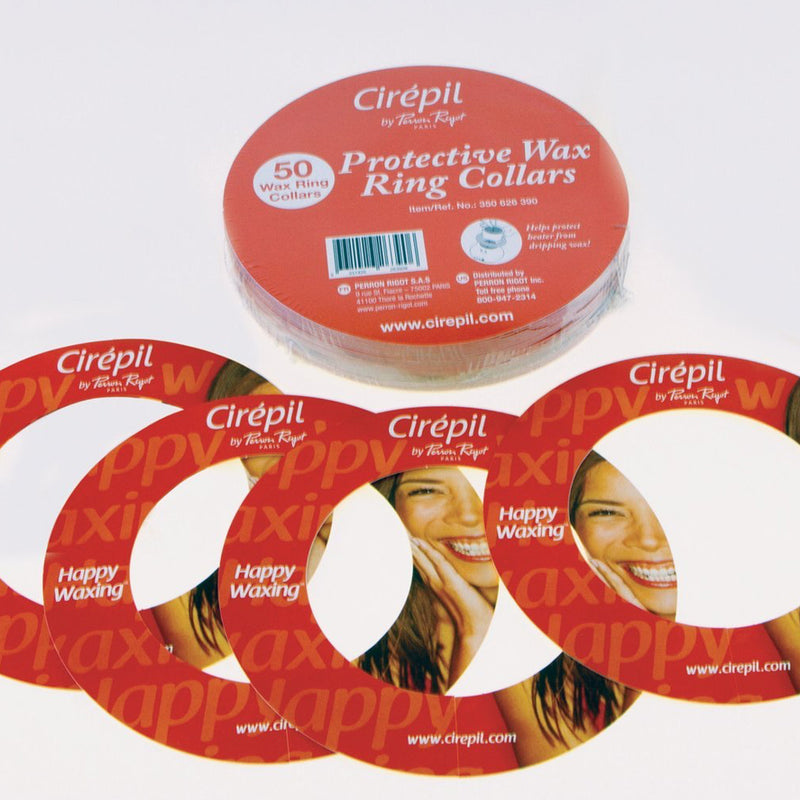 Cirepil Protective Wax Ring Collars - Pack of 50