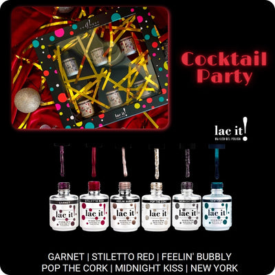 Lac It Gel Polish - Holiday 2022 Cocktail Party