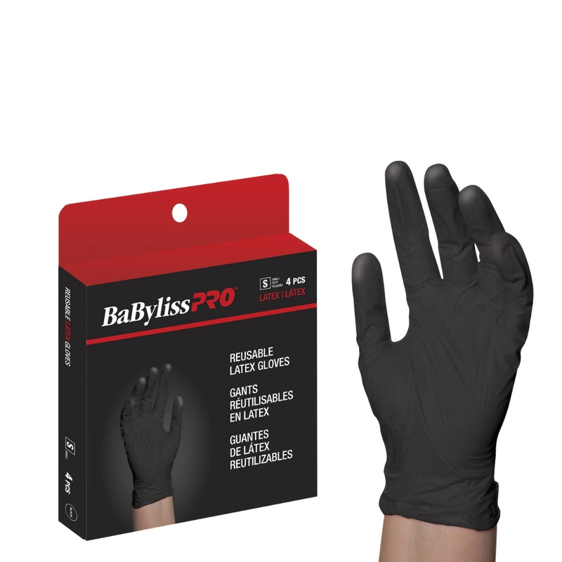 BabylissPro Latex Gloves BES33704SMUCC - Small Powder Free