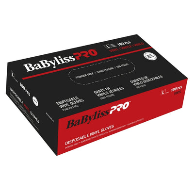 Babyliss Vinyl Gloves BESTOUCHSMUCC - Large Powder Free 100/Box
