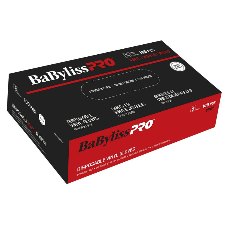 Babyliss Vinyl Gloves BESTOUCPFSUC - Small Powder Free
