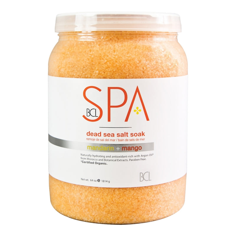 BCL SPA Dead Sea Salt Soak - 1814g/64oz SPA50007 - Mandarin & Mango