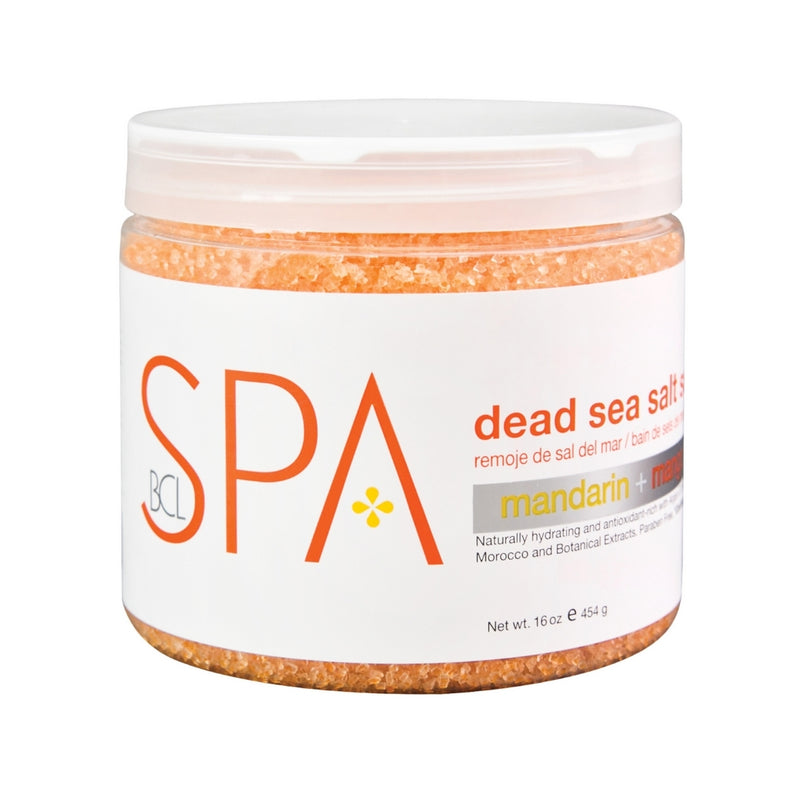 BCL SPA Dead Sea Salt Soak - 454g/16oz SPA52101 - Mandarin & Mango