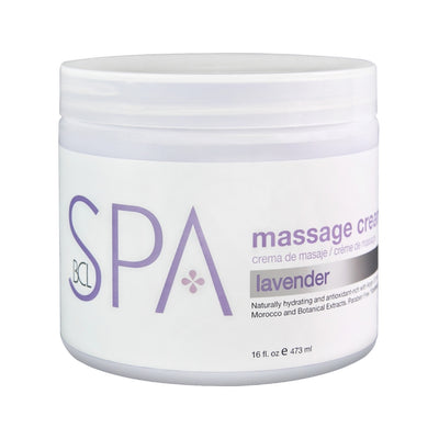 BCL SPA Massage Cream - 473ml/16oz SPA53106 - Lavender & Mint