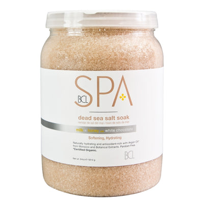 BCL SPA Dead Sea Salt Soak - 1814g/64oz SPA54001 - Milk & Honey With White Chocolate