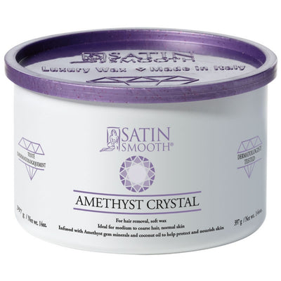 Satin Smooth Soft Cream Waxes - 14oz SSW14AC - Amethyst Crystal