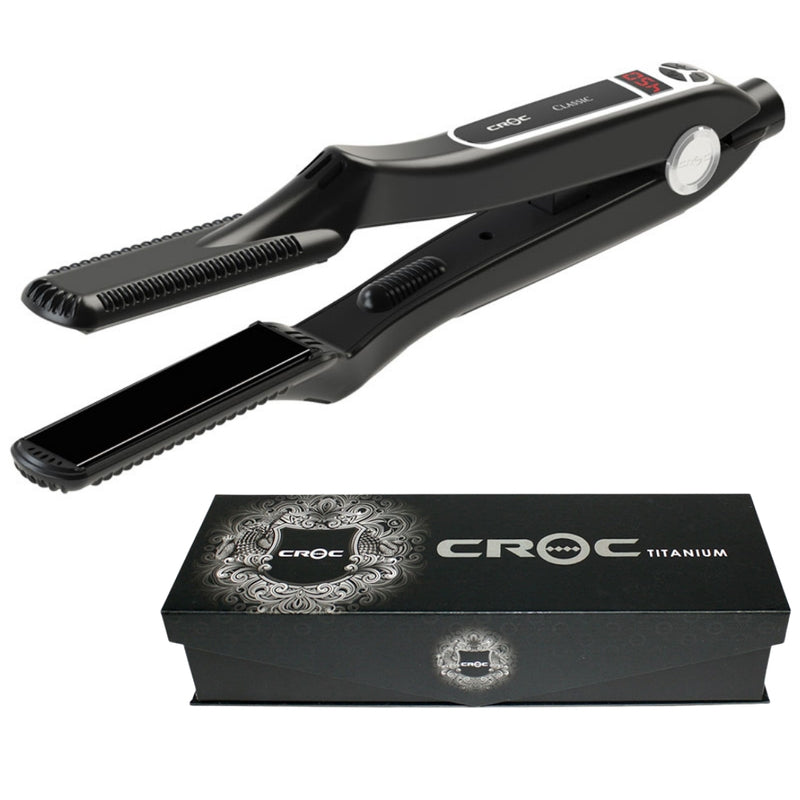 Croc Classic Black Titanium Flat iron TNC10RBB - 1