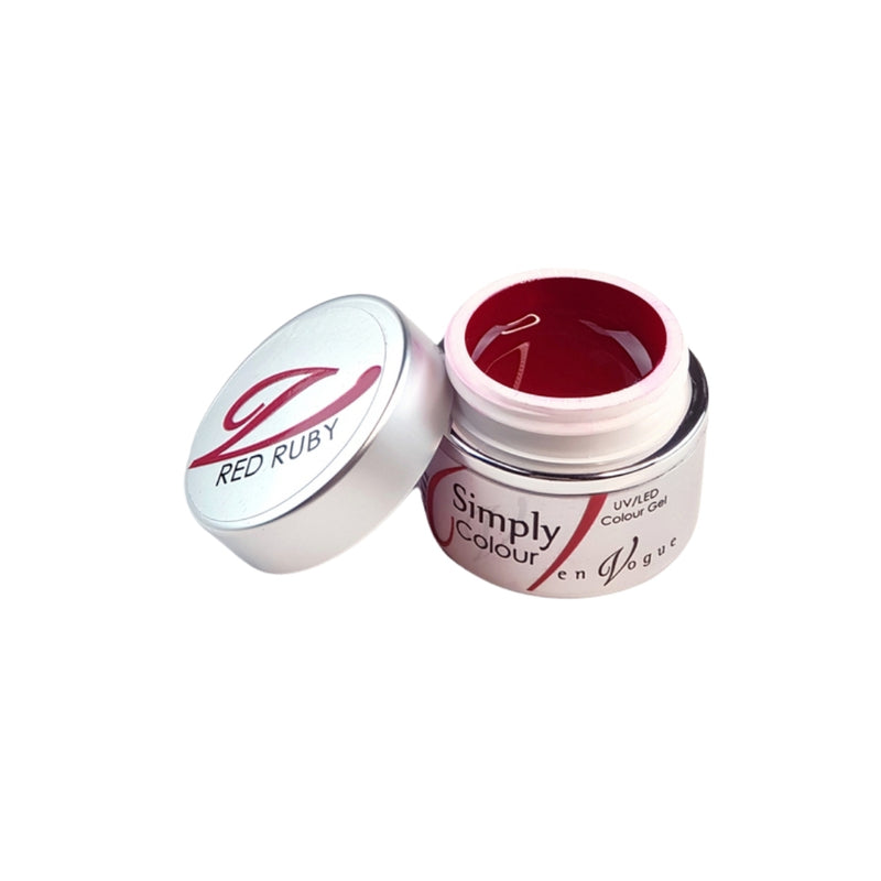 Simply Colour Gel - 5ml 40221 - Ruby Red
