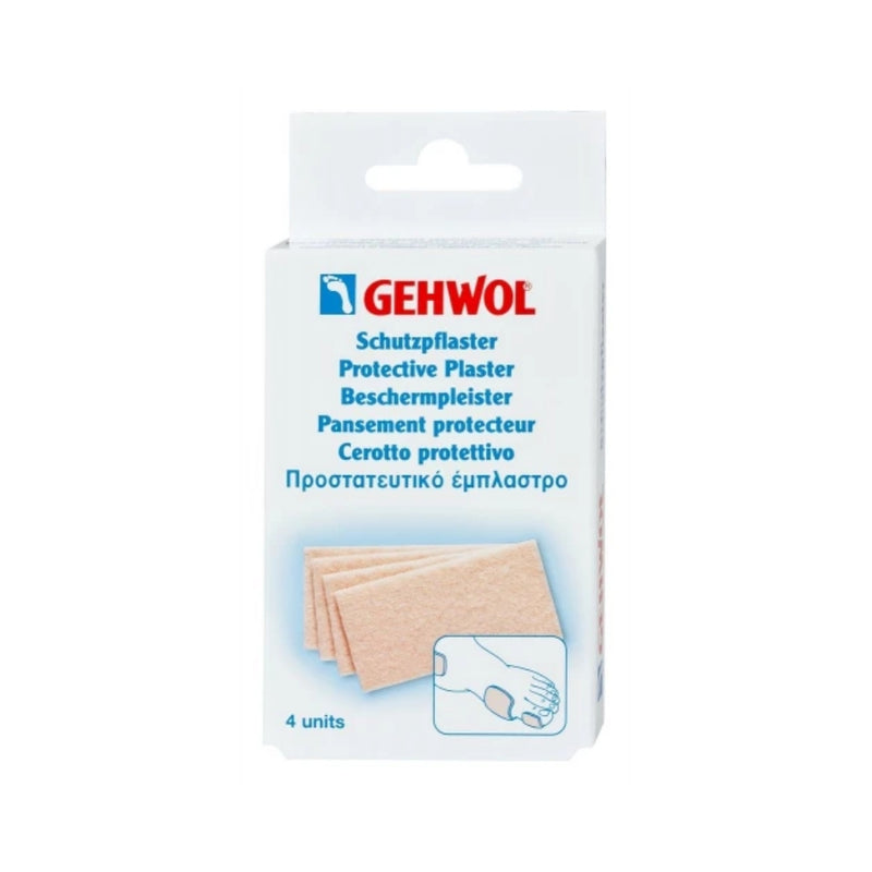 Gehwol Nail Repair Protective Plaster (4Pk) Thick/Square