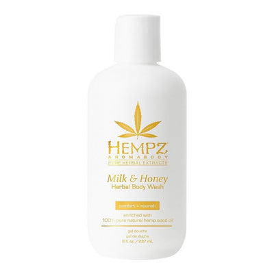 Herbal Body Wash - 250ml/8.5oz Milk & Honey